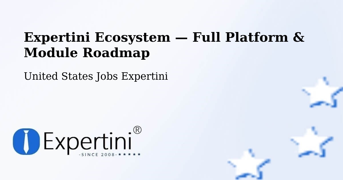 Expertini Ecosystem — Full Platform & Module Roadmap – Sunset Hills